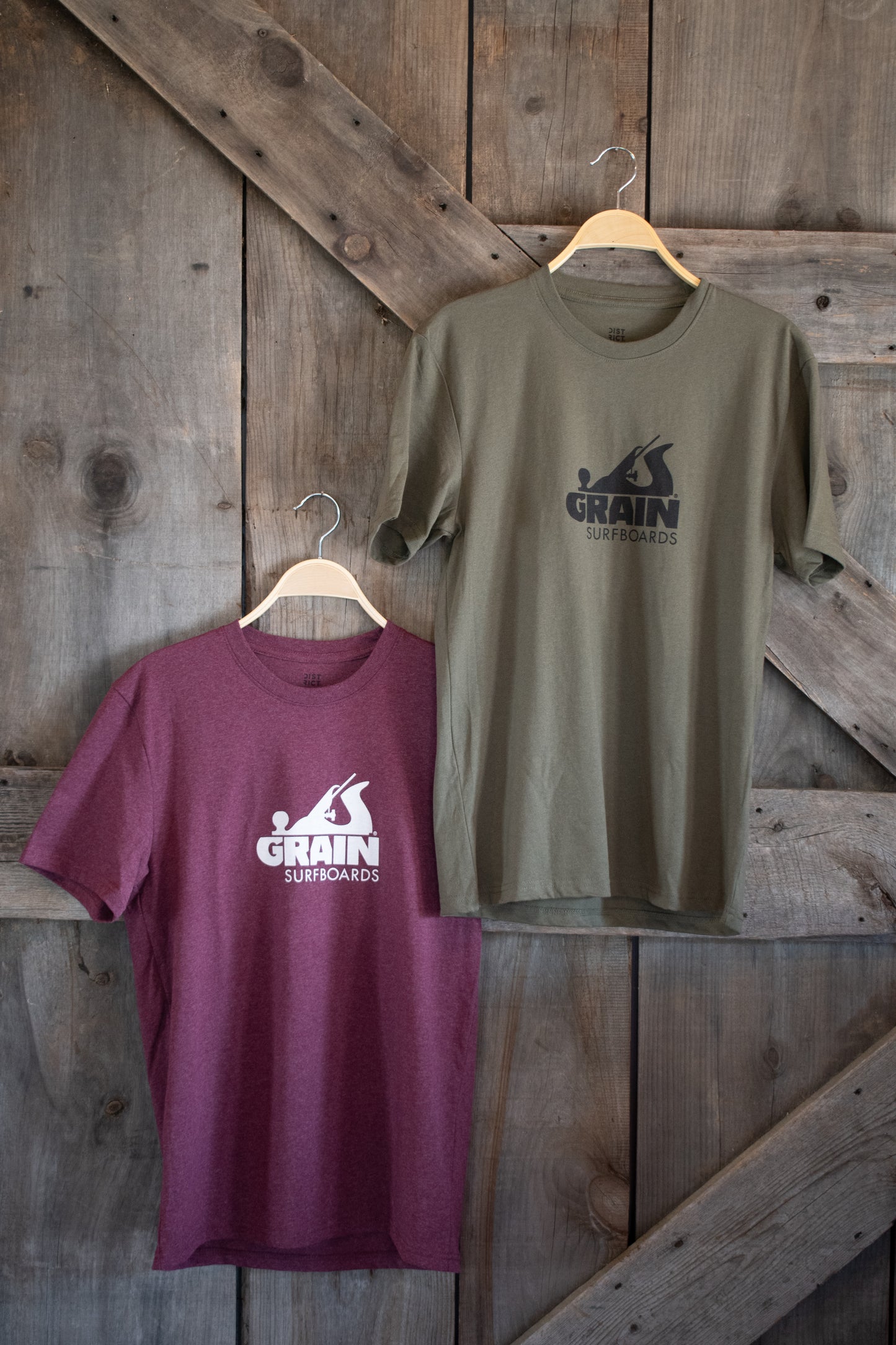 NEW COLORS- Grain Logo Tee