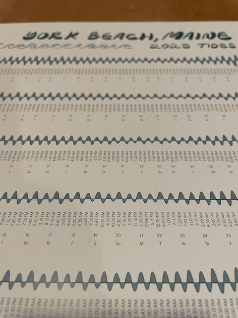 Tide Calendar
