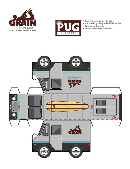 Free Download- The Pug Foldable