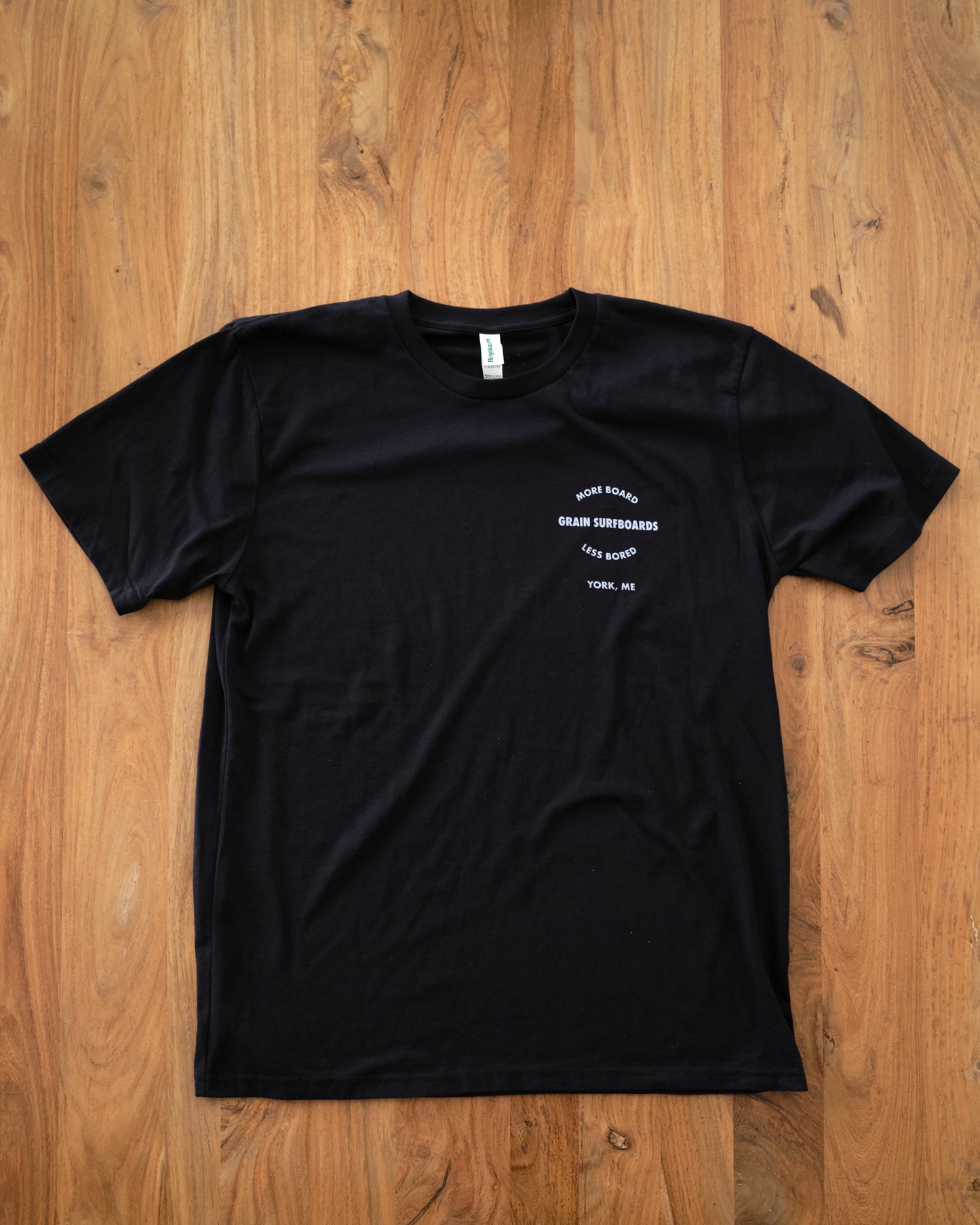 Black 'More Board Less Bored' Tee