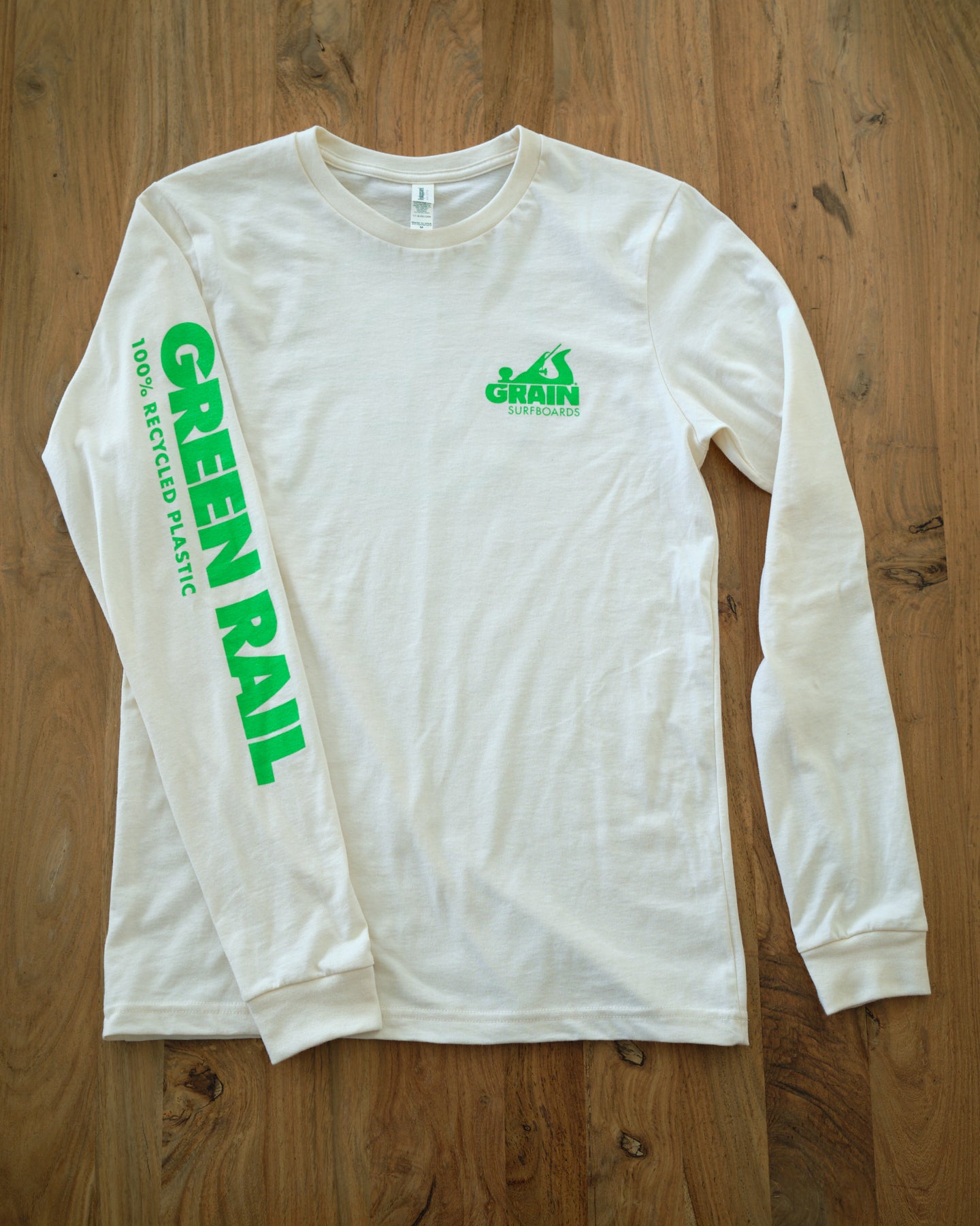 'GreenRail' Long Sleeve Tee