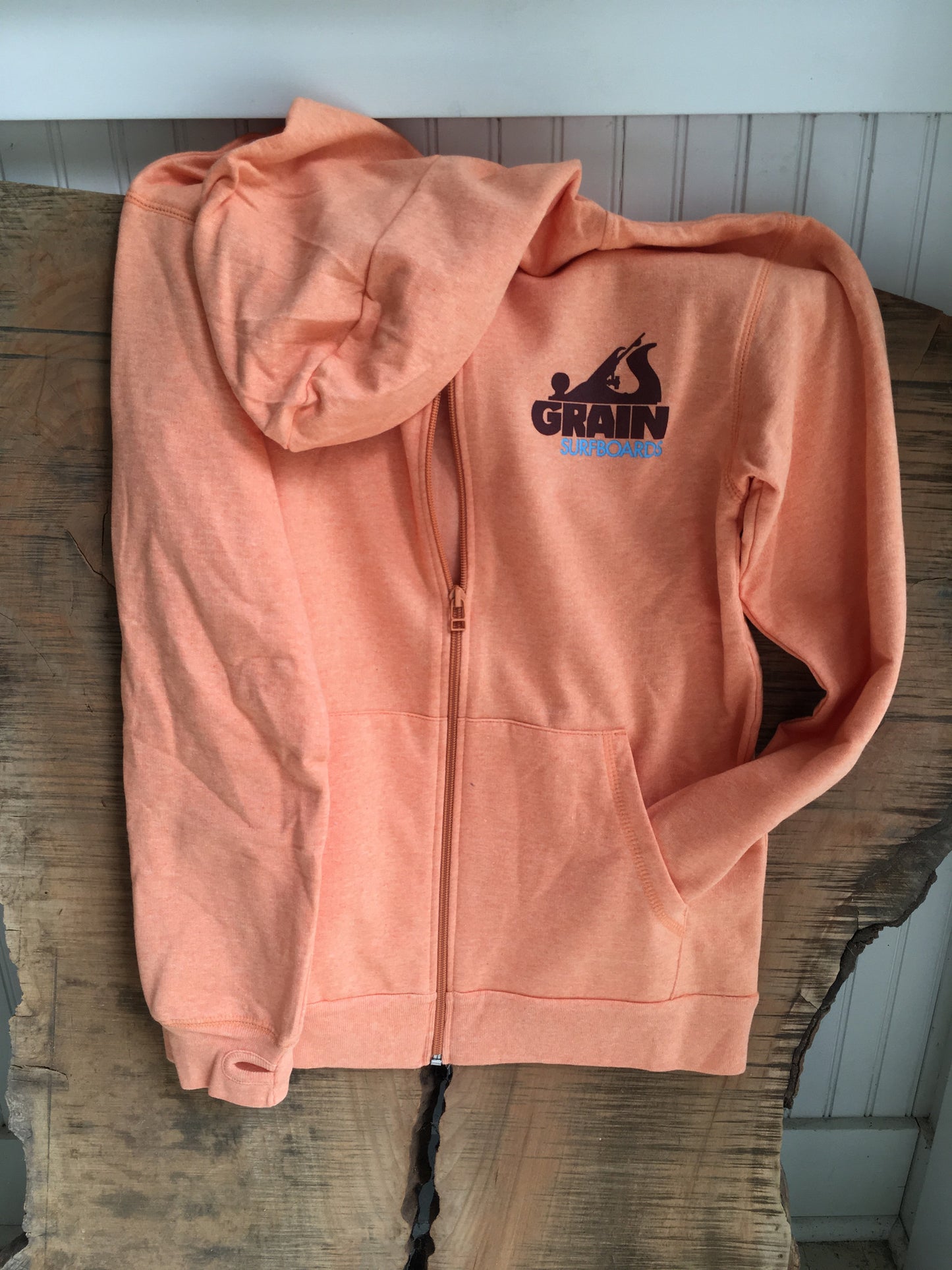 Youth Grain Logo Hoodie