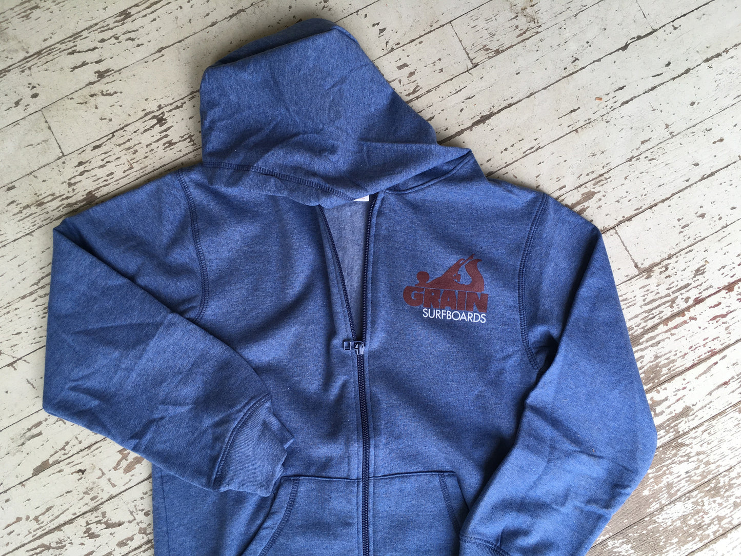 Youth Grain Logo Hoodie