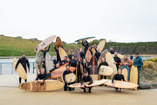 The 2025 European Wooden Surfboard Meet at Lost Shore