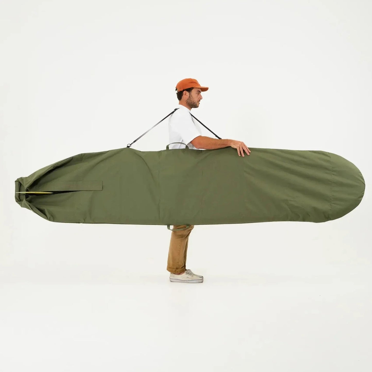 FARO Canvas Surfboard Bag (olive color)