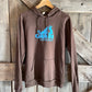 Grain Logo Hoodie- Lightweight- Black or Brown