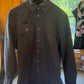 Grain Embroidered Finisterre Eddystone Stretch Shirt- Raven