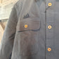 Grain Embroidered Finisterre Eddystone Stretch Shirt- Raven