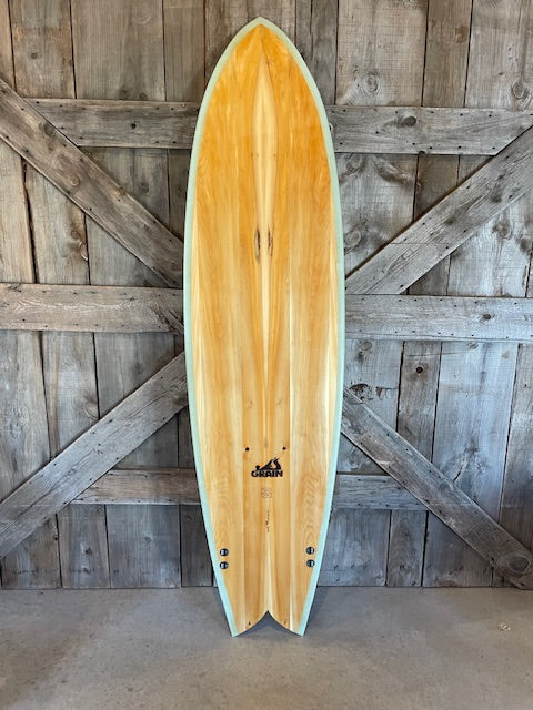 NEW- 7'2" Shearwater- GreenRail