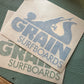 Grain Logo Die Cut Sticker