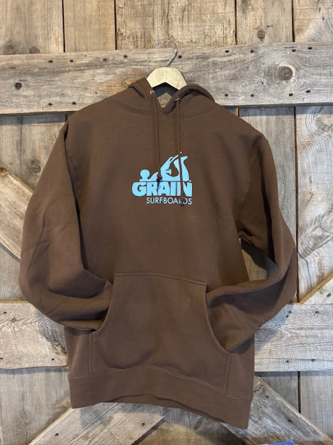 NEW- Ultra Comfy Grain Logo Hoodie