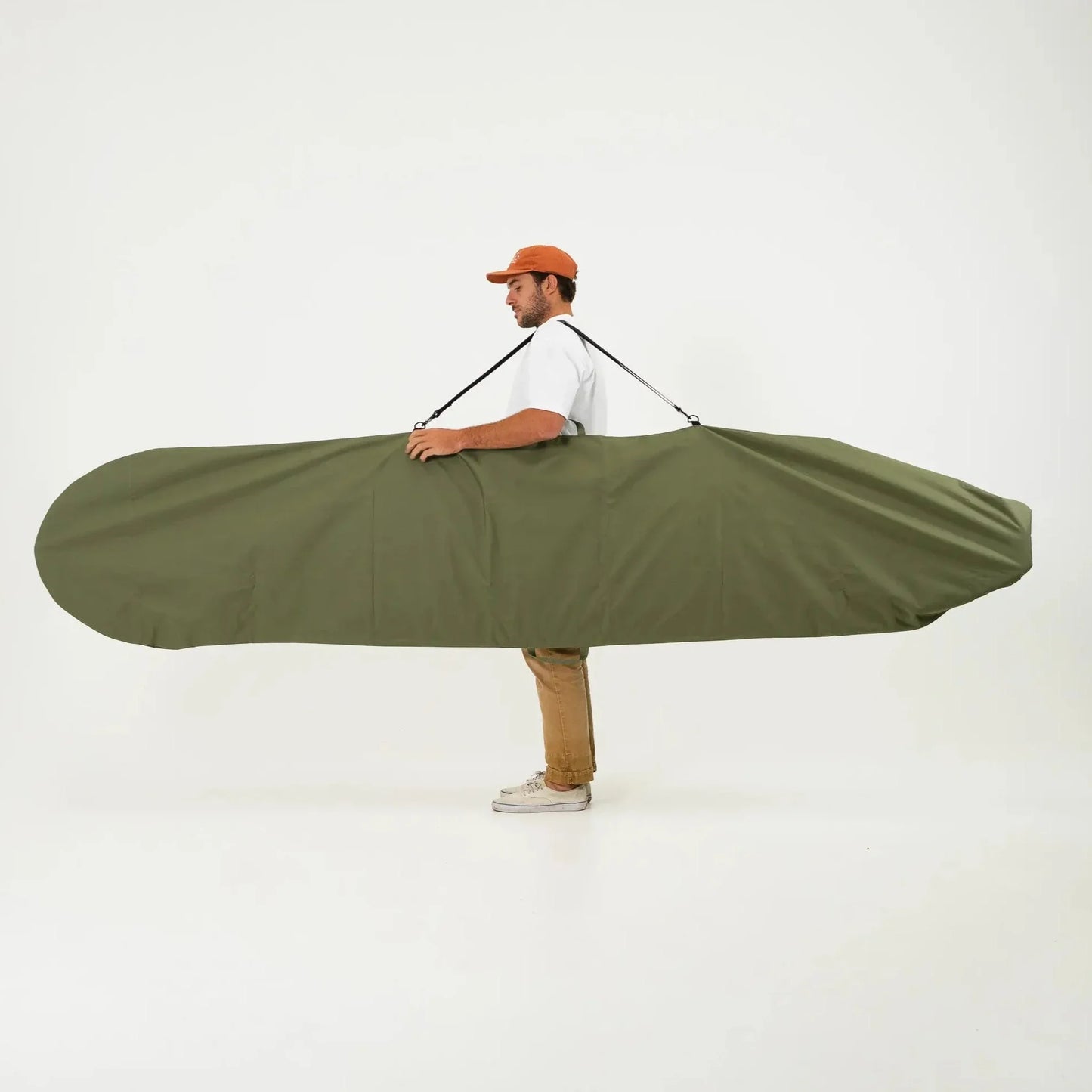 FARO Canvas Surfboard Bag (olive color)