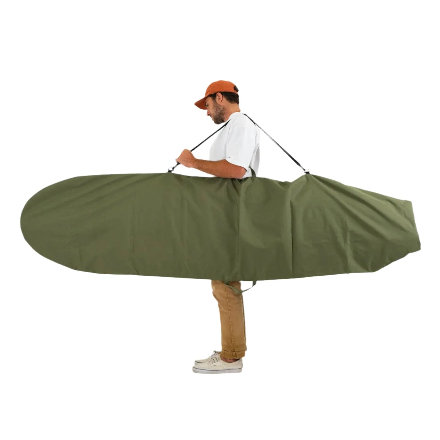 FARO Canvas Surfboard Bag (olive color)