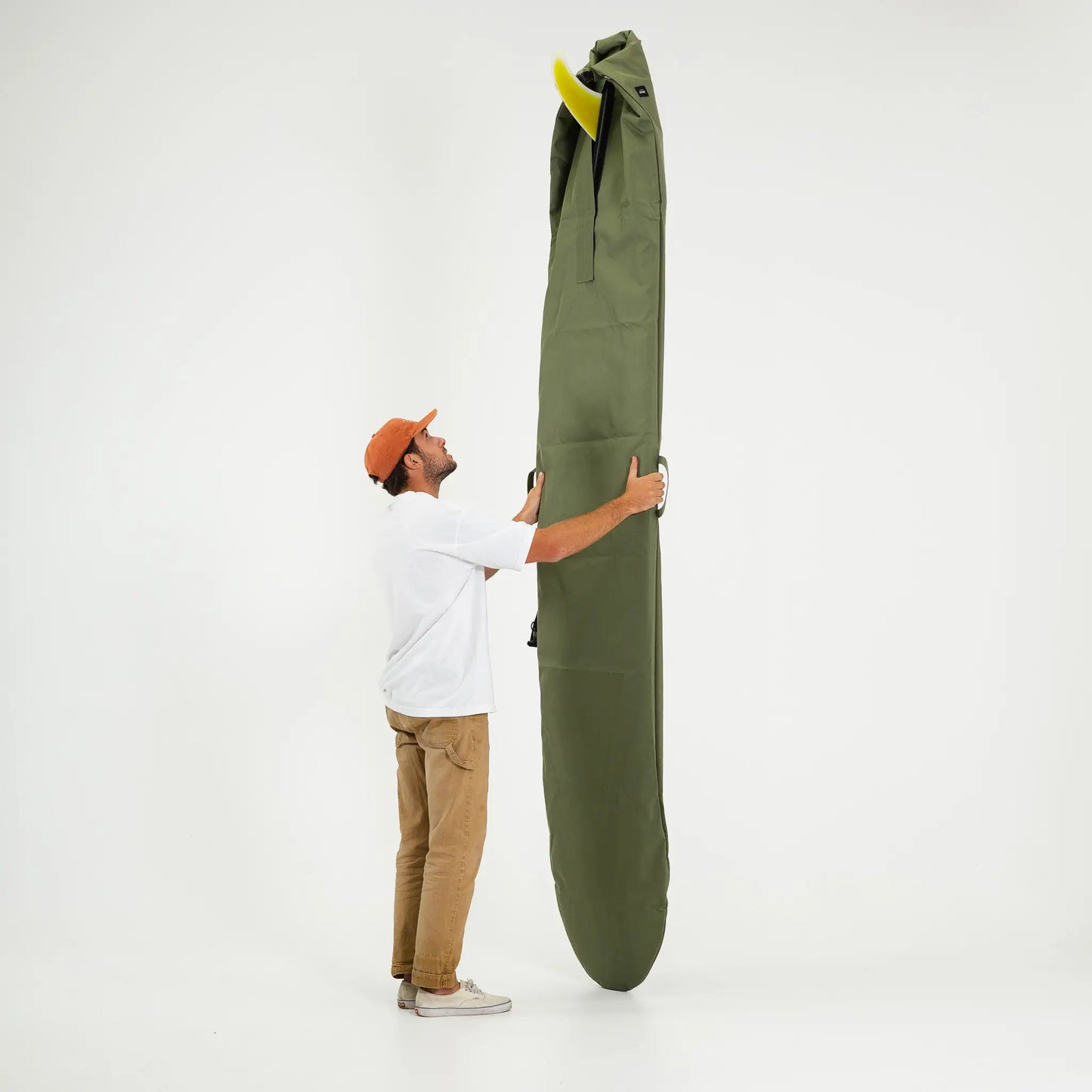 FARO Canvas Surfboard Bag (olive color)