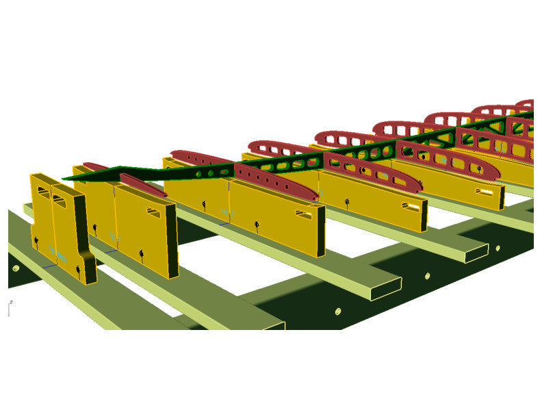 Precision Designed Rocker Lift Set- Download or Pre-Cut & Shipped