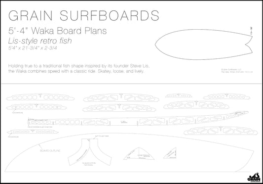 Frameable Board Plans As Art